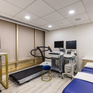 Treadmill Exercise ECG Testing Room In Trinity Medical Centre (Tsim Sha Tsui)