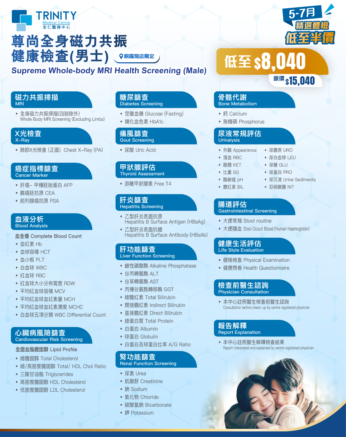 【May-July Offer】Supreme Whole-body MRI Health Screening