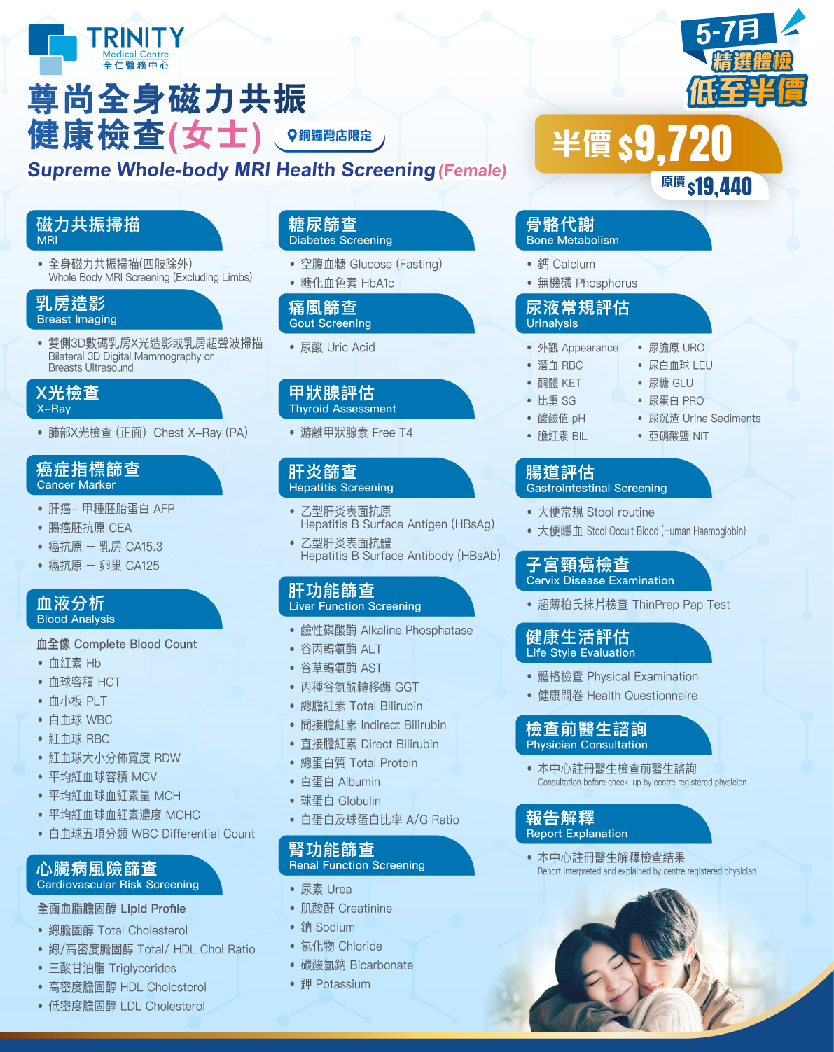 【May-July Offer】Supreme Whole-body MRI Health Screening