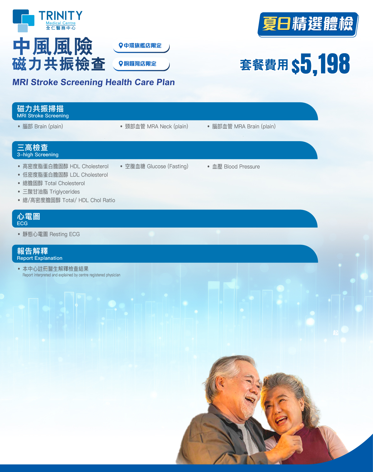 【Summer Picks】MRI Stroke Screening Health Care Plan