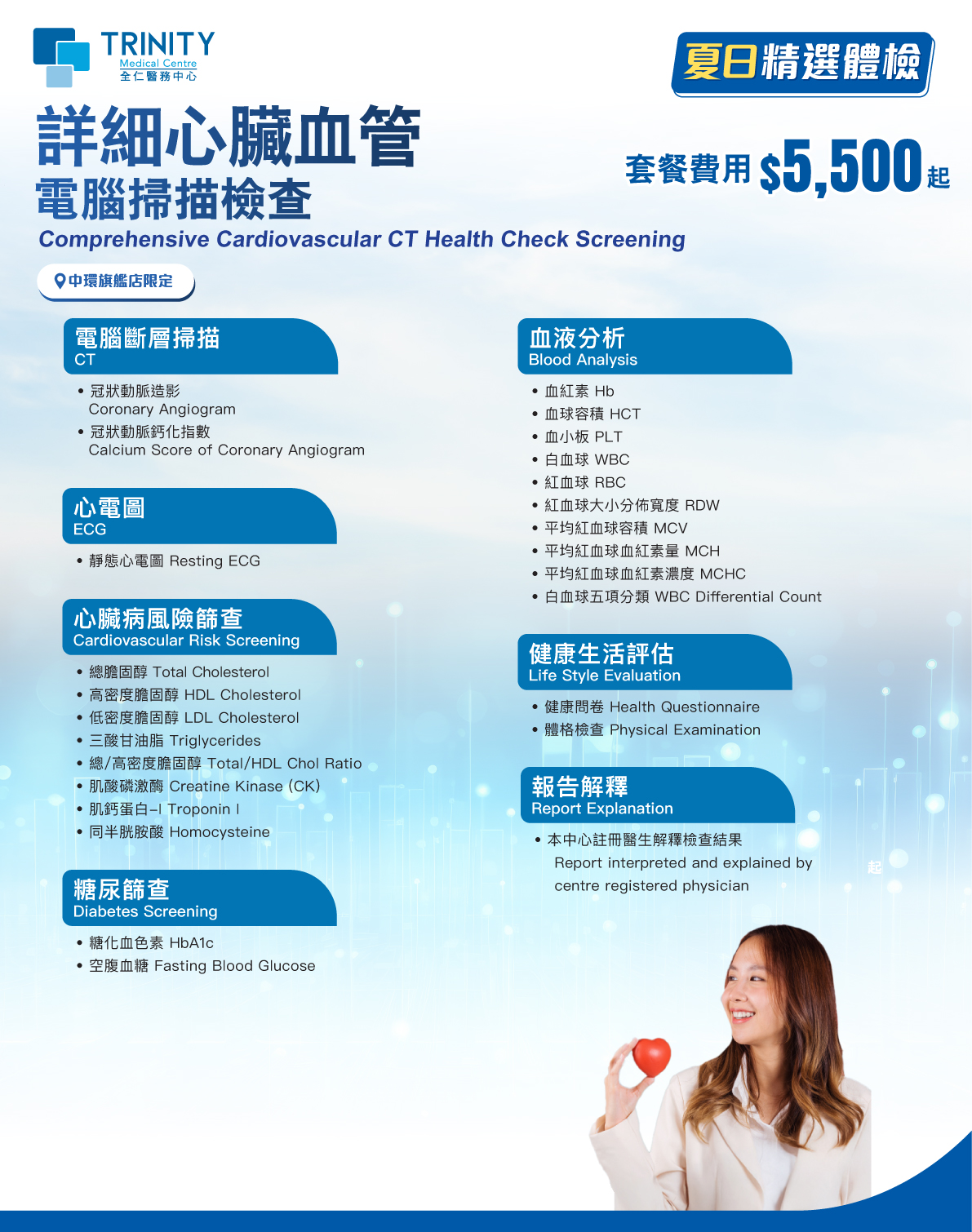 【Summer Picks】Comprehensive Cardiovascular CT Health Check Screening