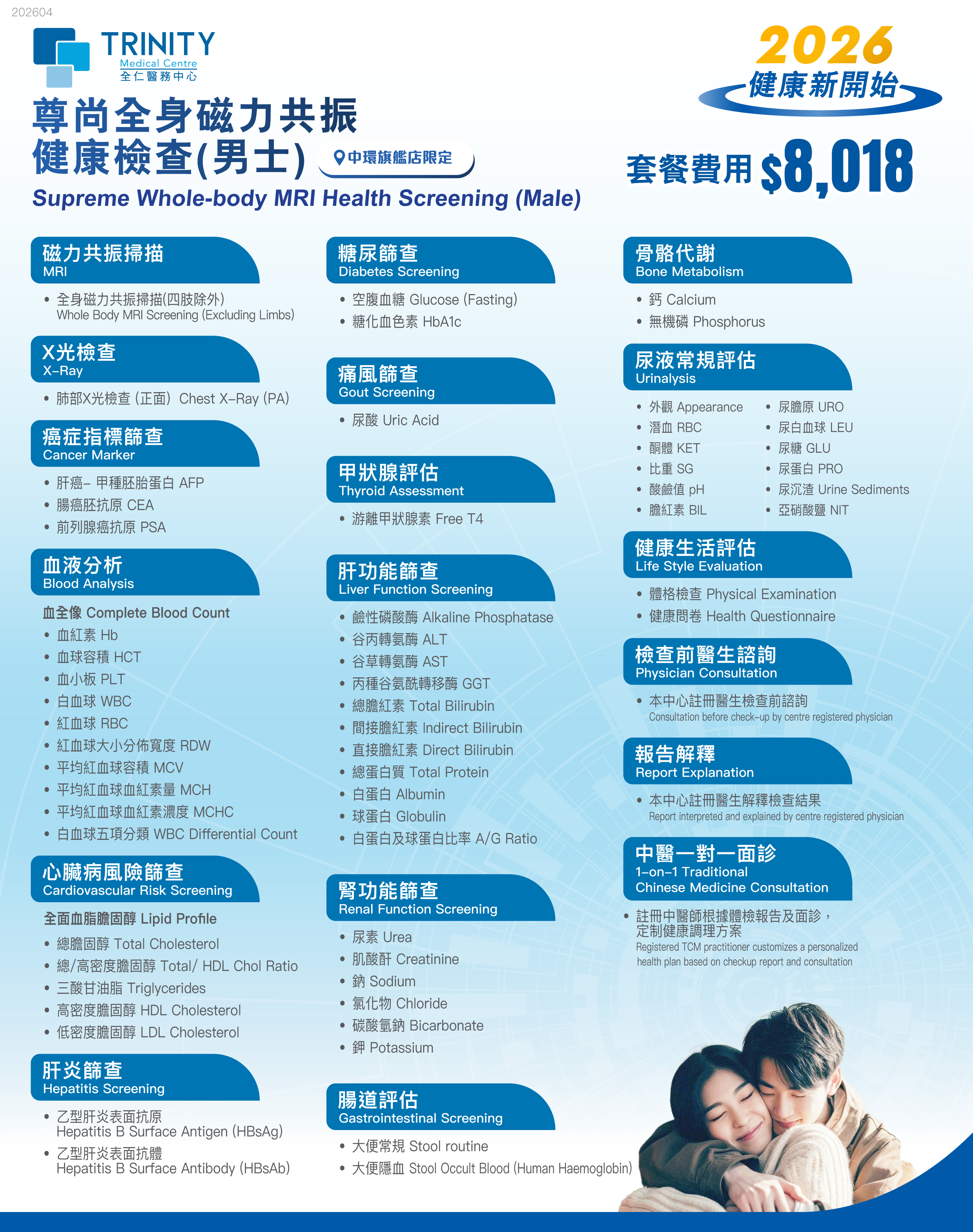 【母親節精選】尊尚全身磁力共振健康檢查