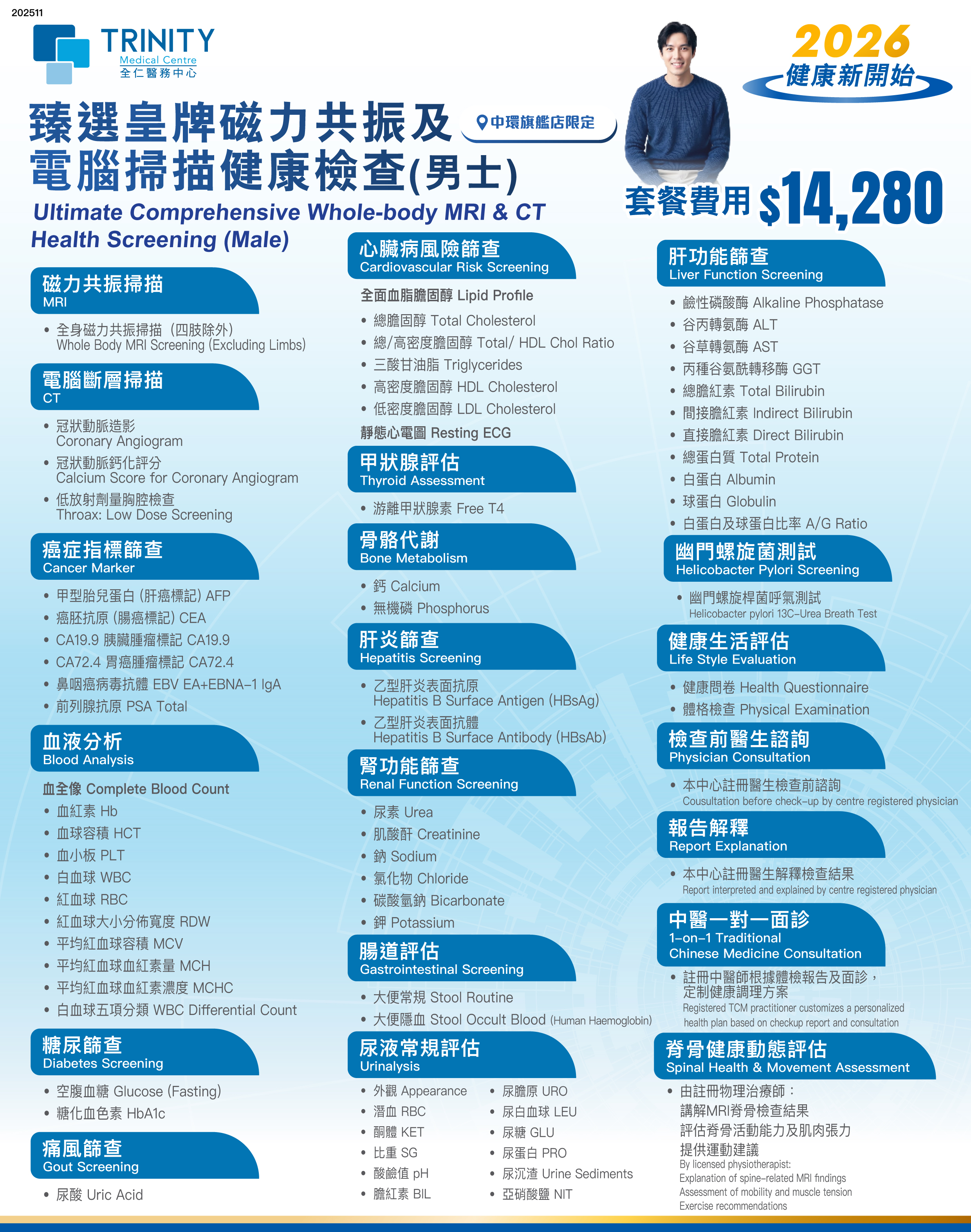 【2026 精选】臻选皇牌全身磁力共振及电脑扫描健康检查