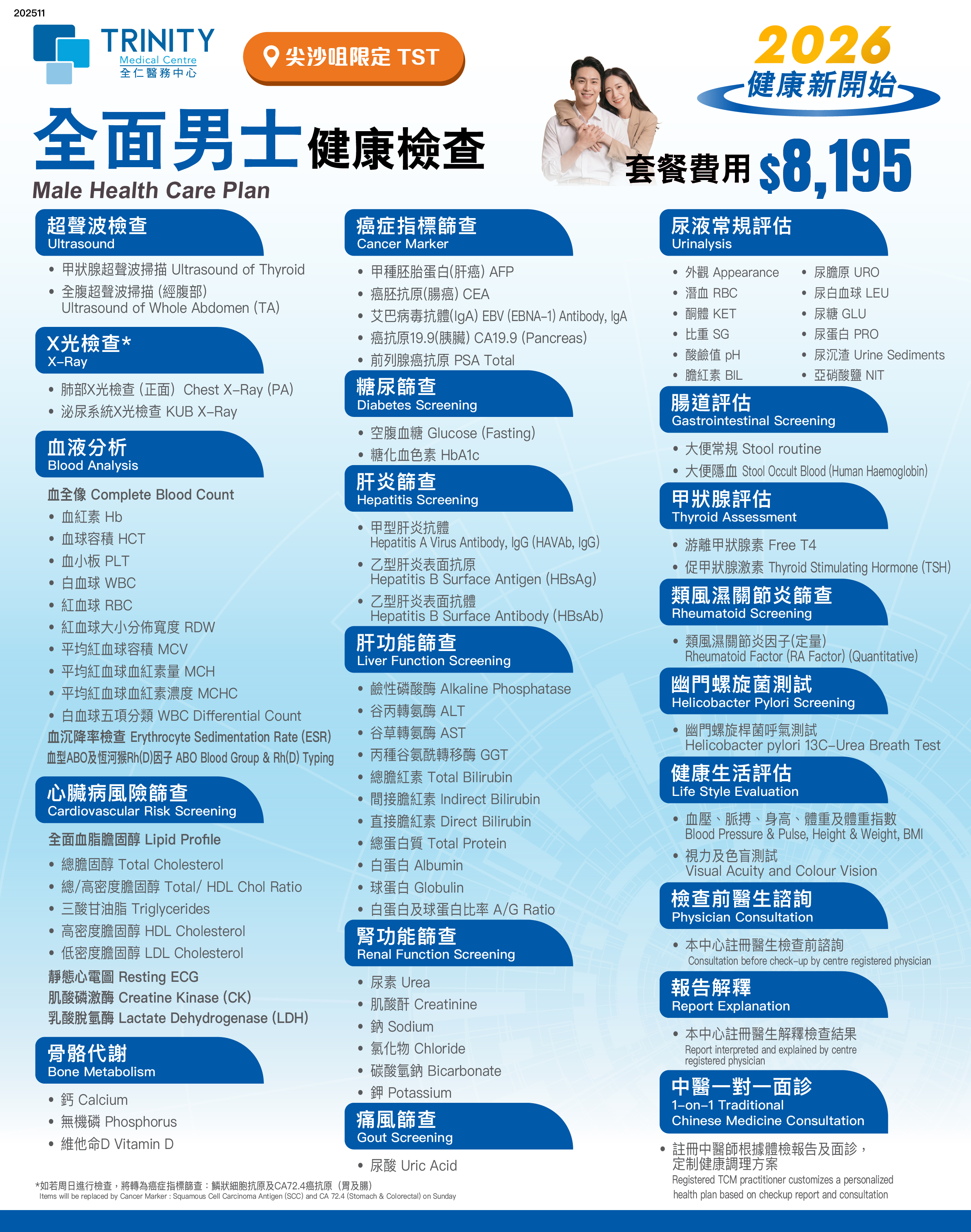 【2026 Picks】Health Check-up Plan (Men/Women)