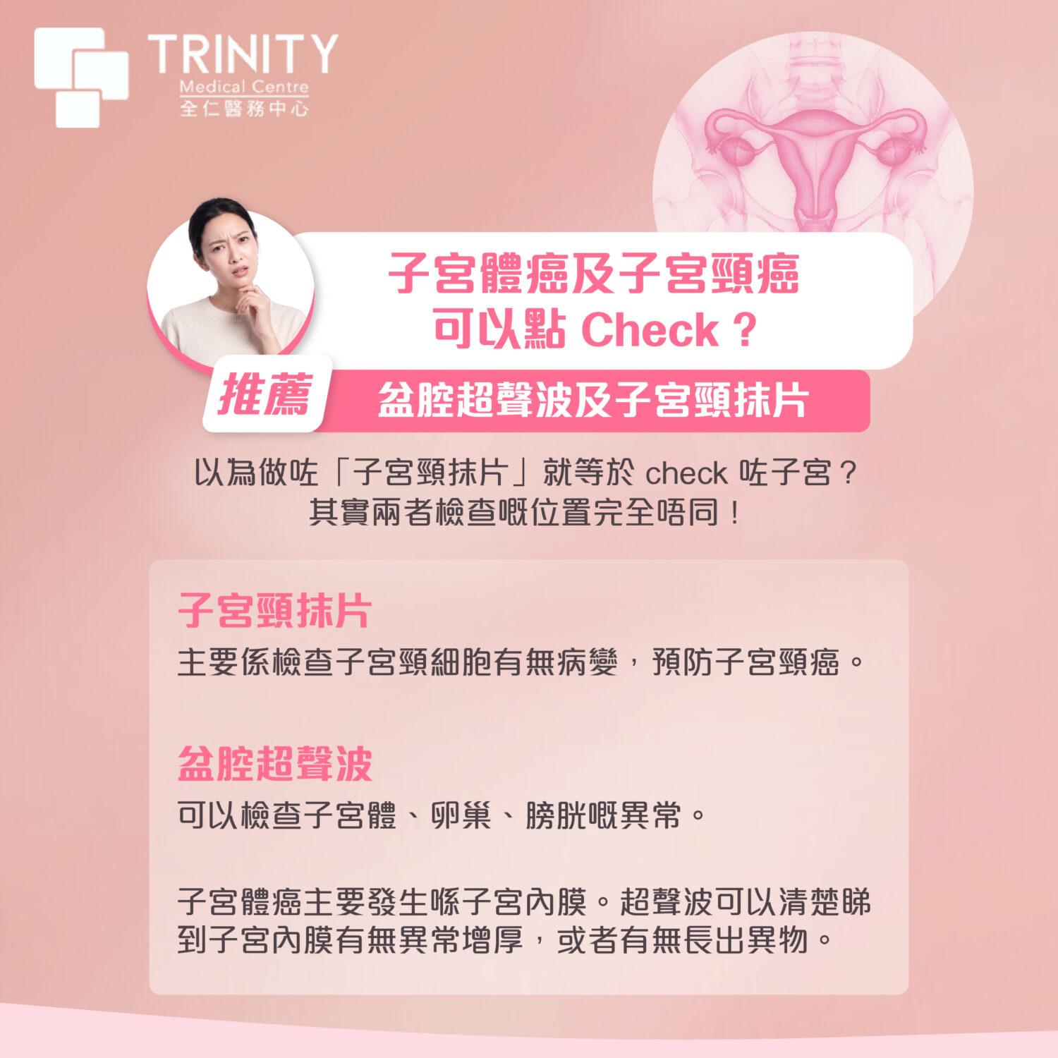 香港女性全面健康檢查：乳房、肺部、婦科、甲狀腺及心血管一次關注